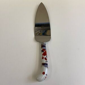 Vintage House of Prill Sheffield Stainless Steel MANDARIN Cake Knife Pie Cutter